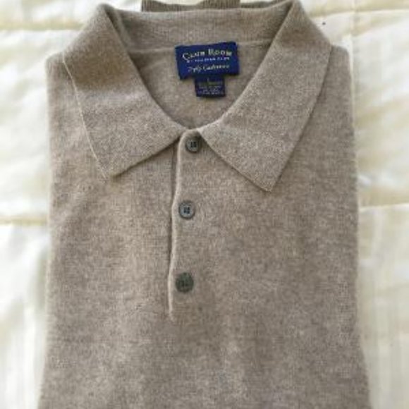 100% Cashmere 2 Ply Sweater from Club Room by Charter Club Size L - Picture 4 of 4